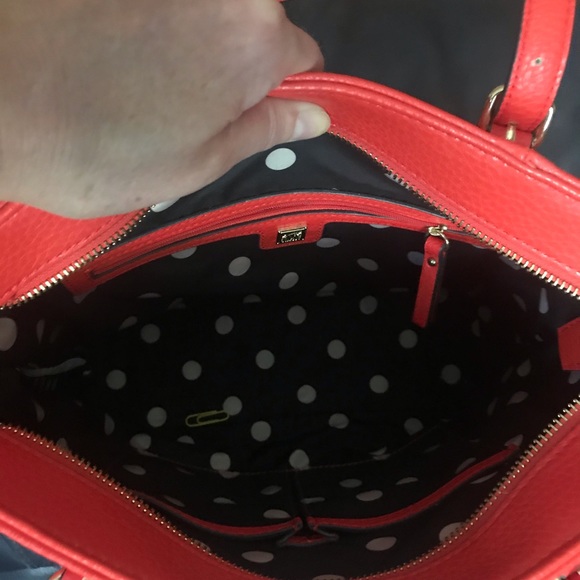 Anne Klein Orange handbag - Picture 6 of 8